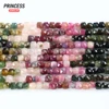 A++ Natural 4mm Colorful Tourmaline Cube Faceted Beads Healing Crystal Beads for Jewelry Making DIY Bracelet Necklace 1