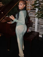 Julie Printed Full Sleeve O-neck Pant Set 5