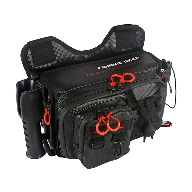 Multifunctional Lure Bag Durable Waterproof Fishing Tackle Bag For