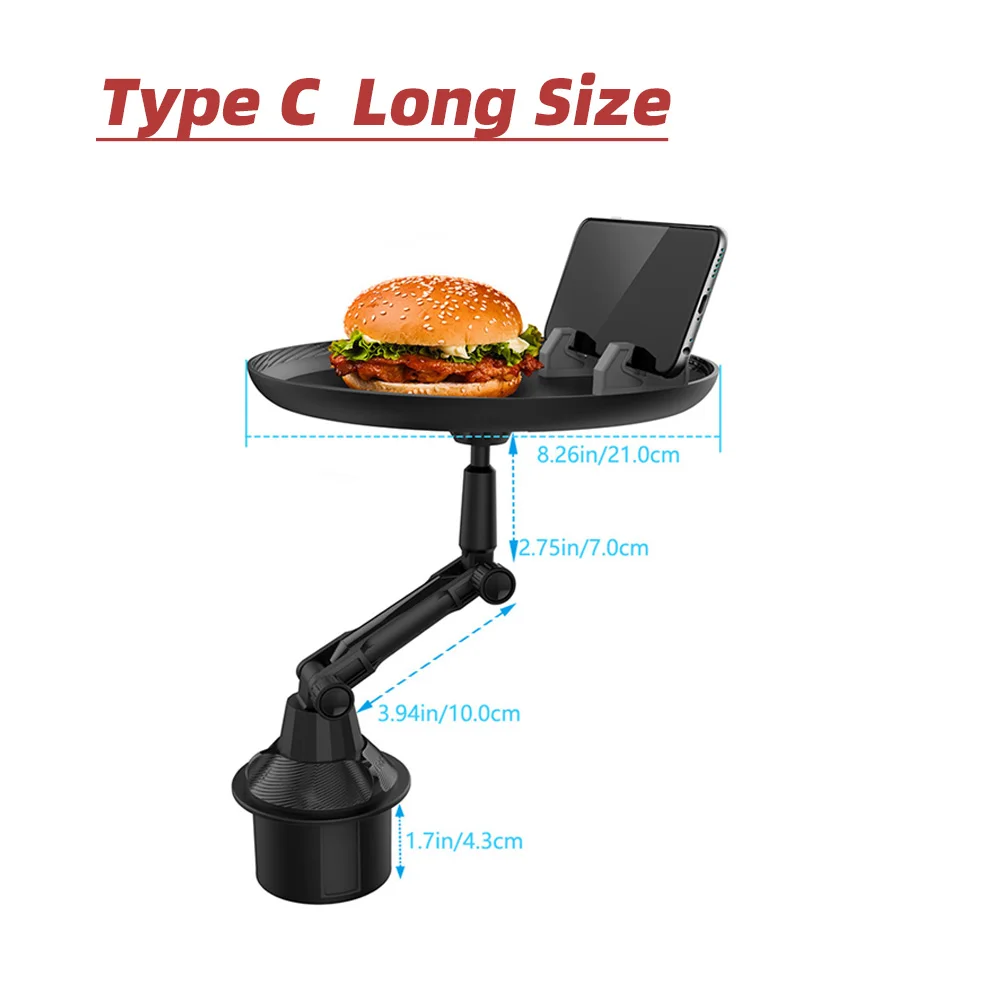 Nützliches Auto-Essenstablett, kompakte Größe, einfach zu installieren,  platzsparend