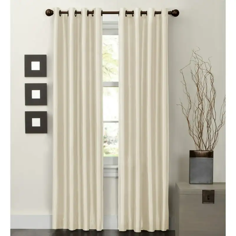 

Jardin Faux Silk Thermal-Lined Energy Window Panel