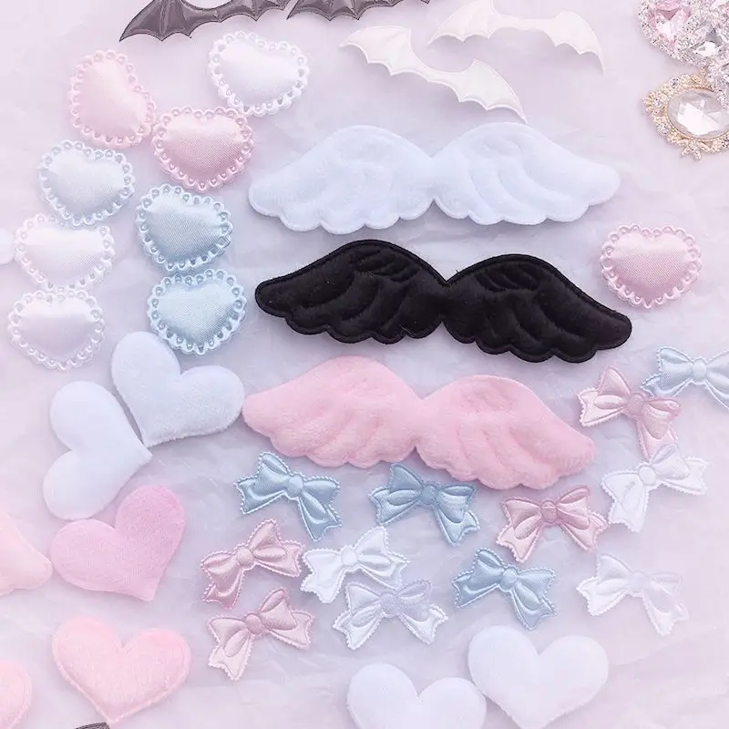 5/10pcs/pcak Pink White Bow Heart Packaging Material Card Cover DIY Decoration Ins Photocard Holder Material Accessories Gift 4