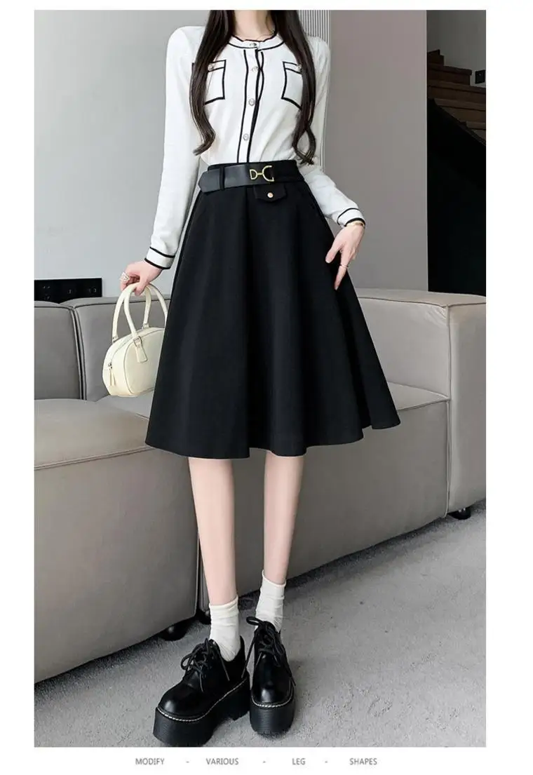 Рисунок 4 - Женская твидовая юбка в стиле Хепберн