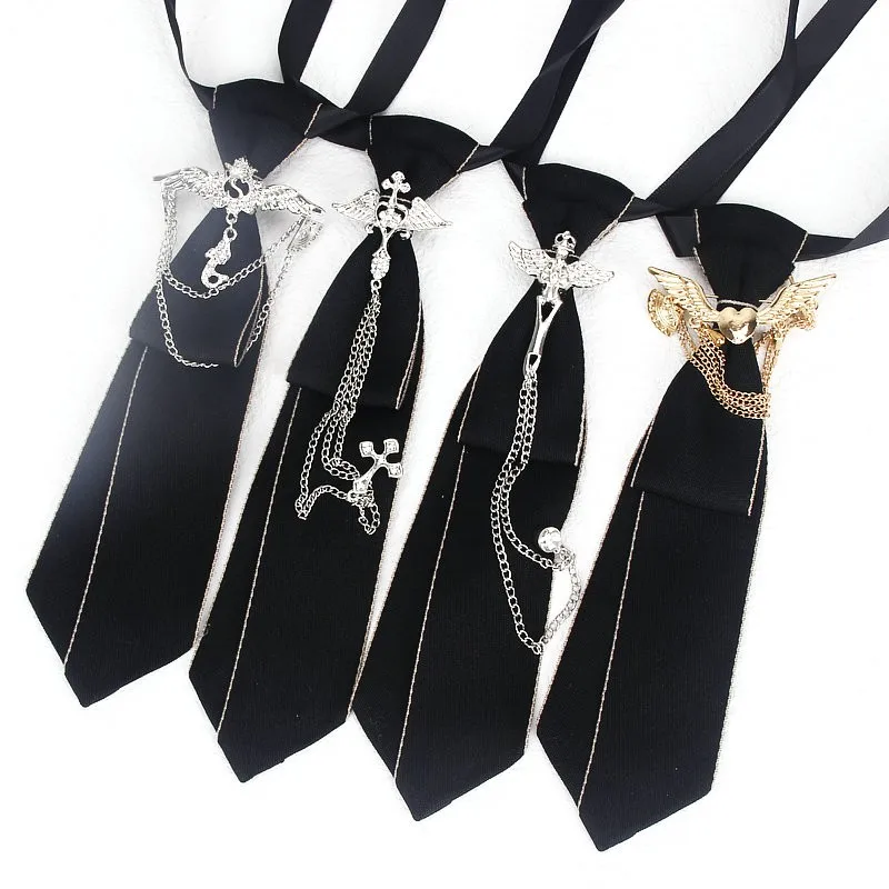 Ladies Bowknot Rhinestone Bow Tie for Collar Shirts