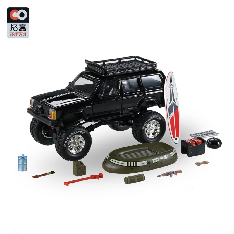 XCarToys164JeepCherokee2ndBlackwAccessoriesDiecastModelCar.jpg