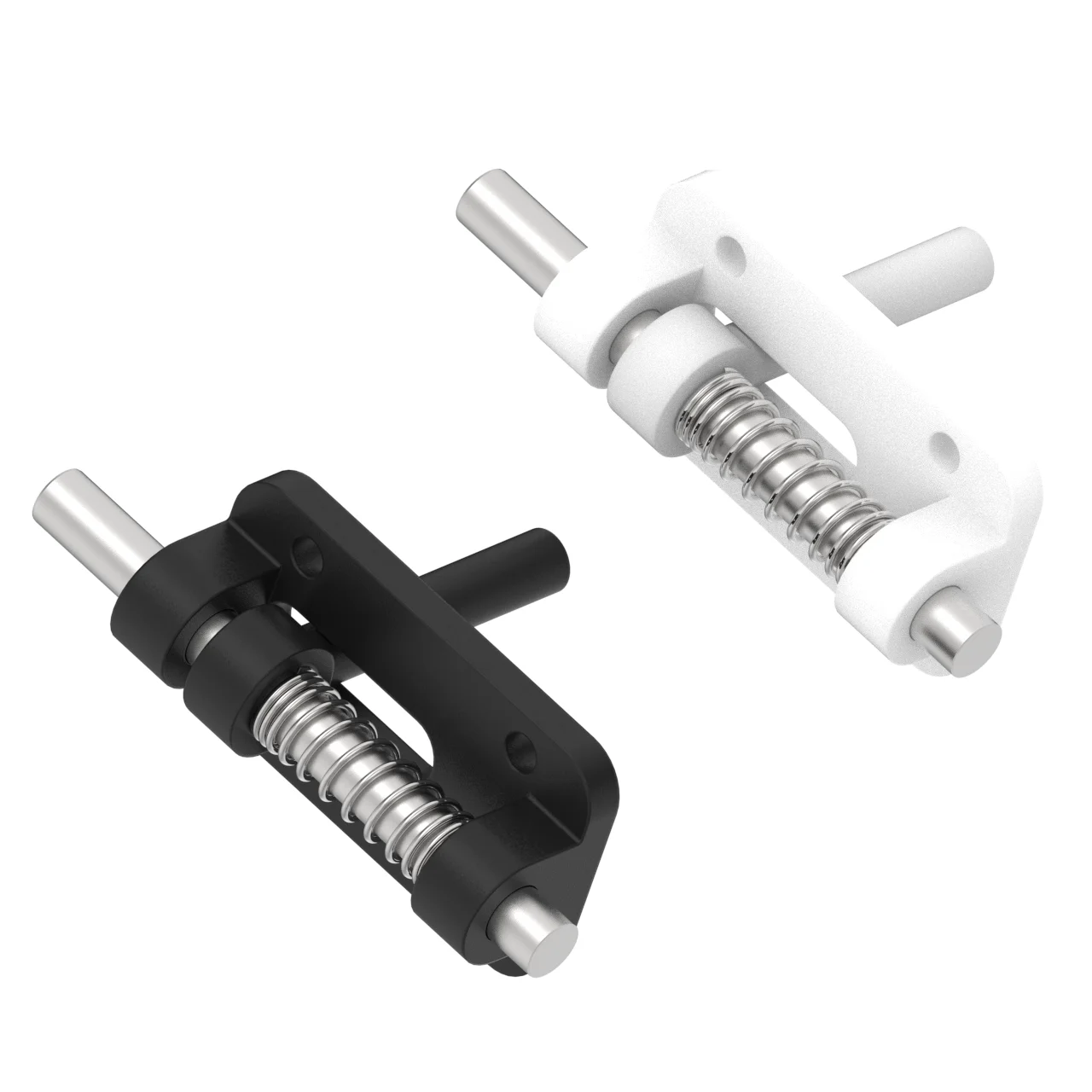 Canopy Hatch Lock Latch For RC Airplane Cockpit Cover Fixing 23 5x13x8mm Black 2pcs