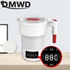 DMWD Folding Electric Kettle Portable Compression Foldable Water Bolier Silicone Thermo Coffee Tea Pot Temperature Control 220V 3