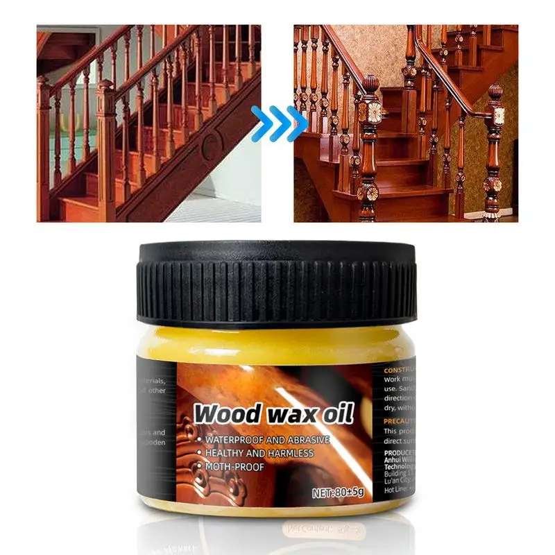 Smalto Per Legno Impermeabile Efficace Olio Di Cera Per Legno Lucidatura Per Mobili Condimento Cera D'Api Lucidatrice Multiuso Lucidatrice Per Legno S