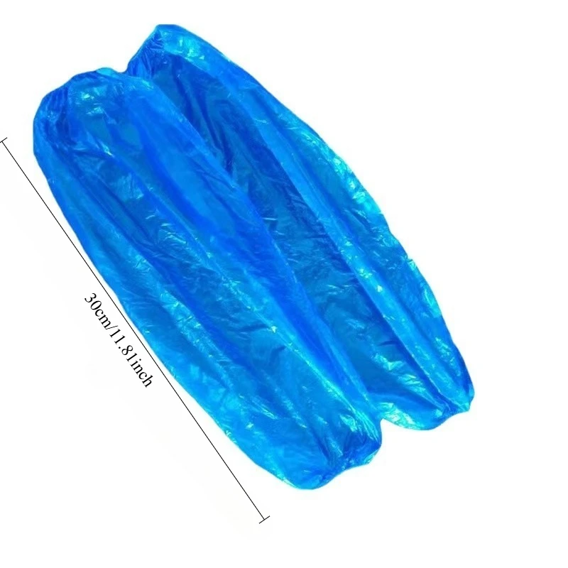 Disposable Waterproof Plastic Sleeves - Anti-Stain Protection for Kitchen, Home & Work Use
