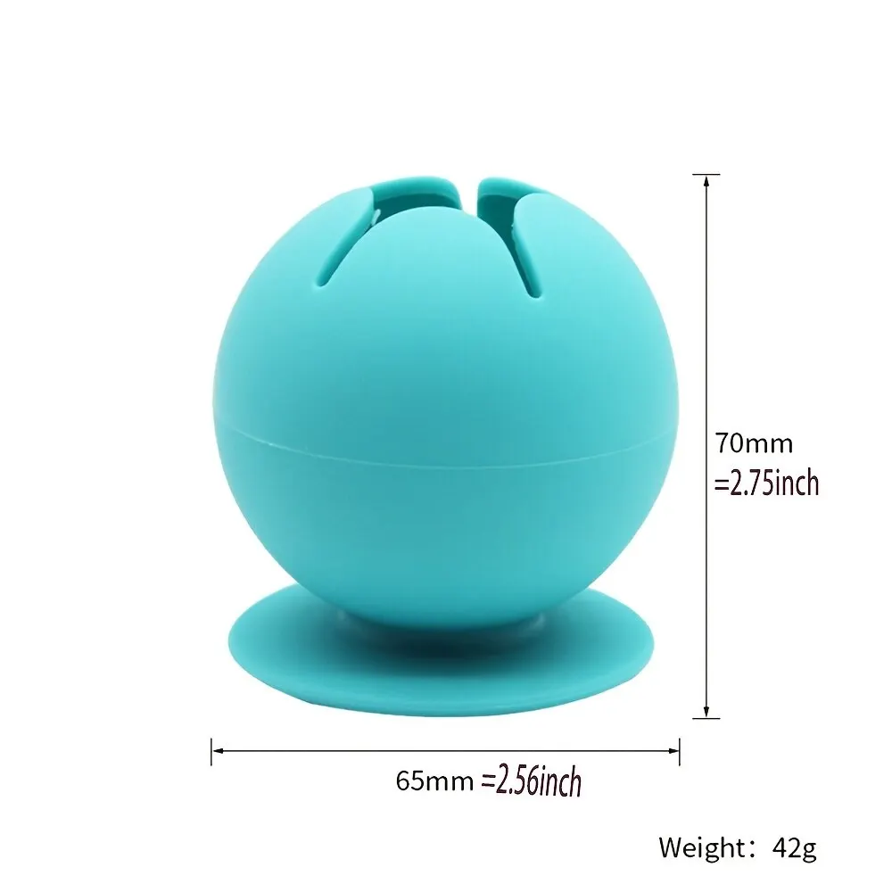 Vinyl Weeding Scrap Collector 2 Pcs Suctioned Soft Silicone Colorful Crafts Small Item Holder Storage Box Durable Home Supplies