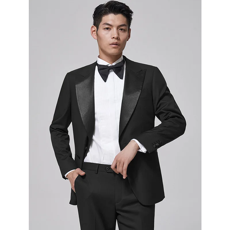 

Lin3085-Groom wedding dress business professional formal suit man