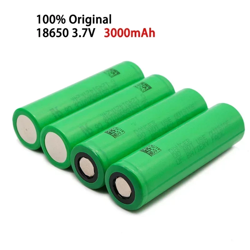 

Four 100% original 3.7V 3000 MAH Li ion rechargeable 18650 batteries for us18650 vtc6 20a 3000mAh for Sony toy tool flashlight
