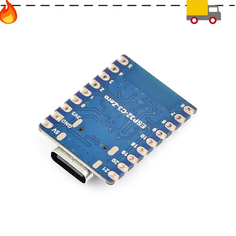 ESP32-C3-Zero Development Board Wifi Bluetooth Module RISC-V 32-Bit Single-Core Processor ESP32-C3FN4 Type-C