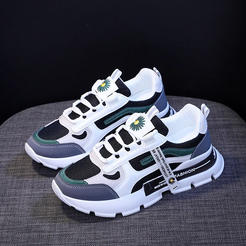 Women Casual Shoes Fashion Breathable Walking Mesh Flat Shoes Sneakers Women 2023 Gym Vulcanized Shoes White Female Footwear