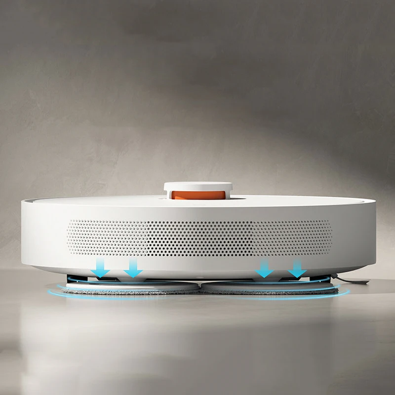 XIAOMI MIJIA 3S Robot Vacuum Cleaner Mop For Home Sweeping Dust Cleaner 4000PA Cyclone Suction Wireless Cleaner Mop LDS Scan App