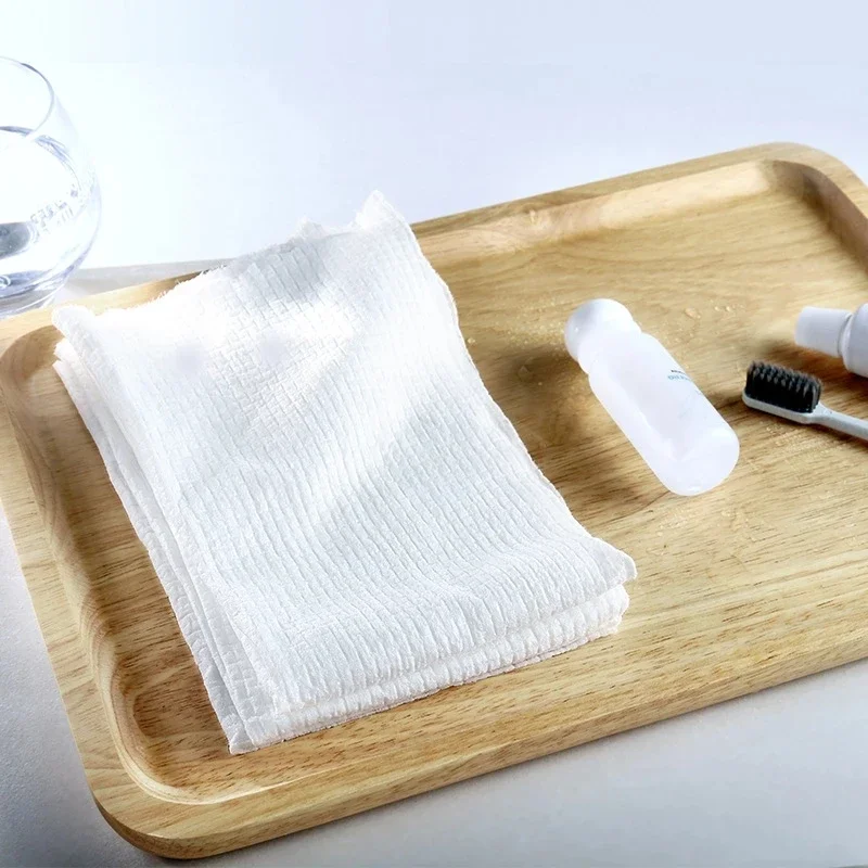 20PCS Compressed Towel Disposable Face Towel Travel Portable Candy Thickened Towel Face Cleansing Wipes 6