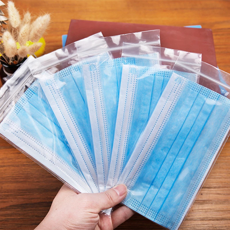 StoBag Plastic Transparent Self-sealing Ziplock Bags Sealed Small Waterproof Thickened Pouch Mobile Phone Mask Wholesale Logo 2