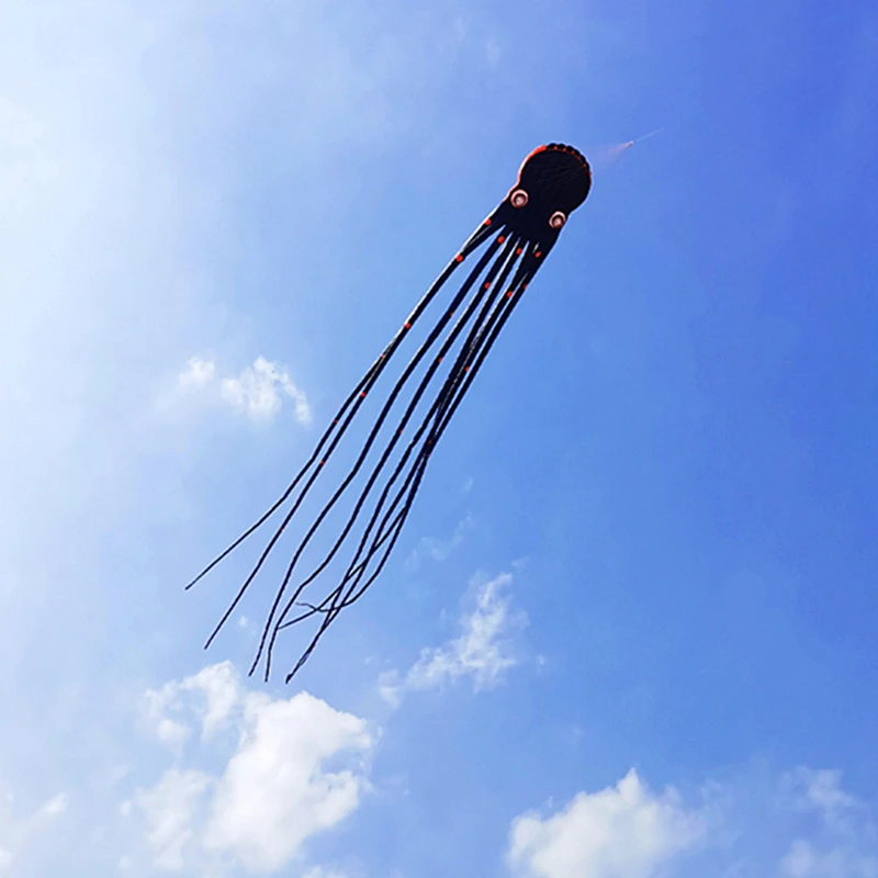 Free Shipping 15m octopus kites flying giant kites for adults kites reel stingray kite inflatable games kite professional jouer 4