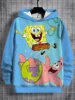 3D Print Funny Cartoon Spongebobs All Seasons Children Casual Sweatshirt Cool Pullover Tops Unisex Clothes Boy Girl Hoodies 6
