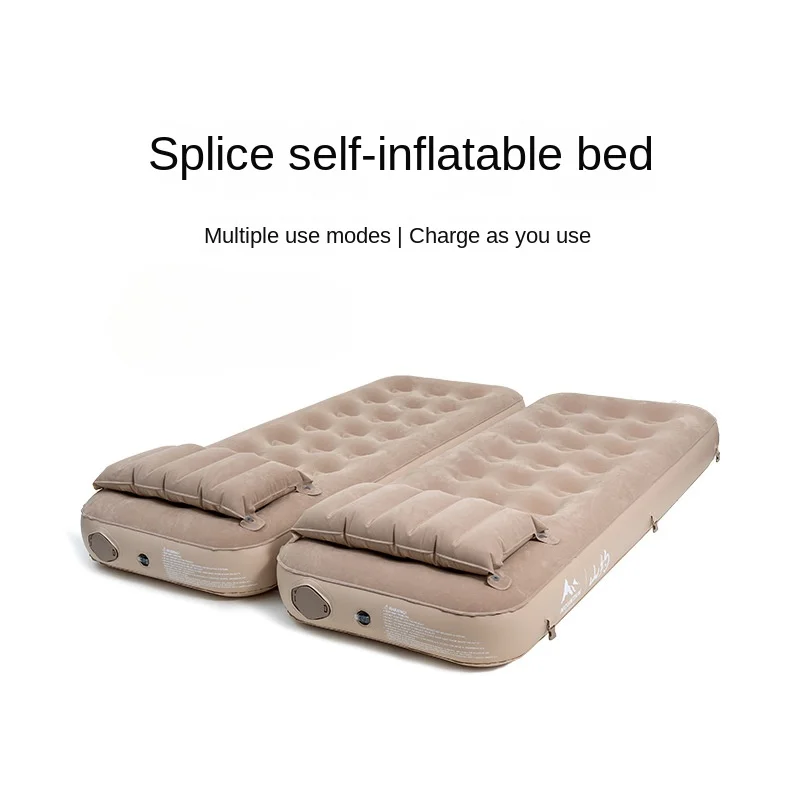 air mattress outdoor tent folding single double automatic camping sleeping mat