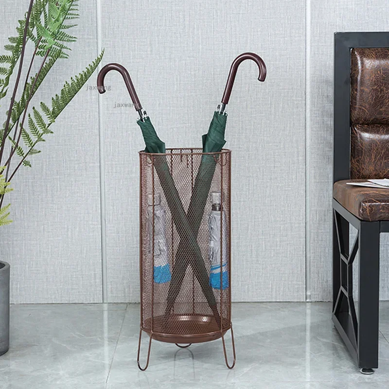 Home Furniture Office Umbrella Stands Hotel Lobby Coffee Shop Umbrella Rack Hallway Porch Storage Bucket for Placing Umbrellas