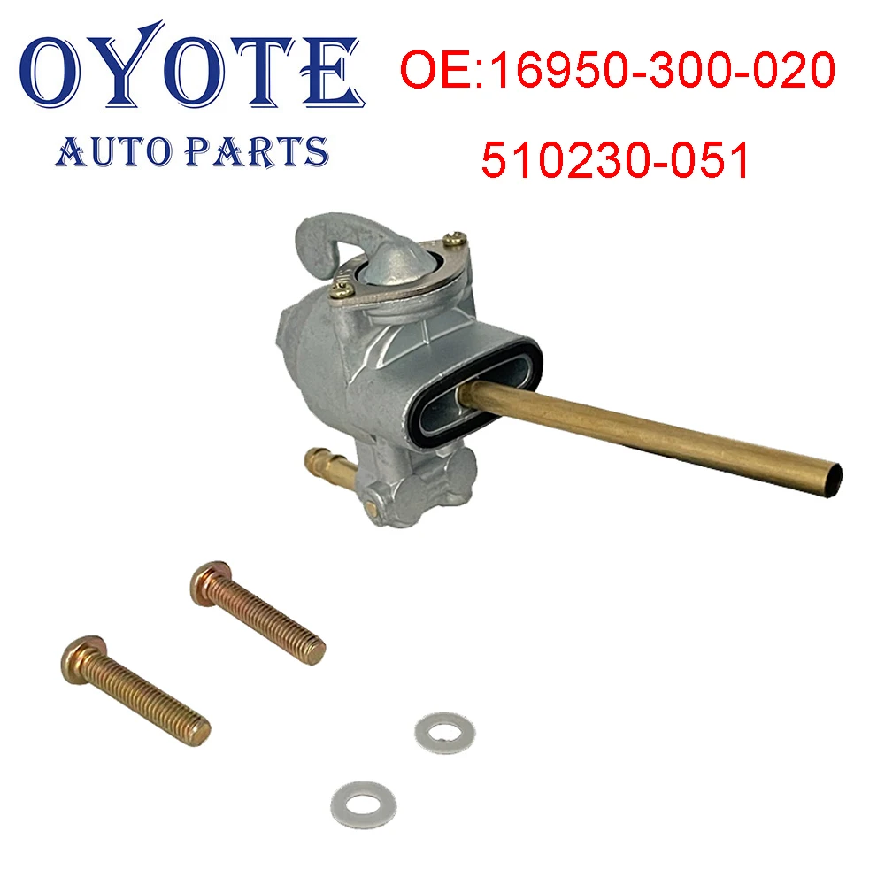 Oyote 16950-300-020 510230-051 Rubinetto Carburante Per Honda Cb500 Quattro Cb750 Pressofuso Cb750 Sandcast Kawasaki Kz400