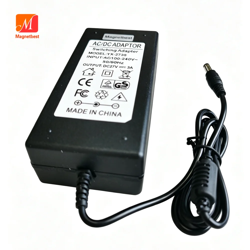 27V 2.5A 3A 27볼트 어댑터 충전기 AC DC 변압기 스위칭형 EU US AU UK 케이블 코드 전원 공급 장치 5.5*2.5mm 컨버터