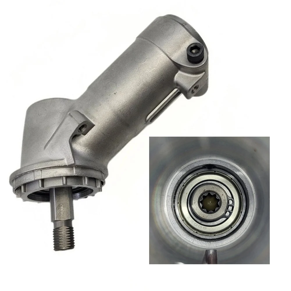 Compatible gear head for FS 510 FS 510C FS 560 FS 560C brushcutter models 38mm diameter 9 teeth shaft tube 37mm thread 15mm