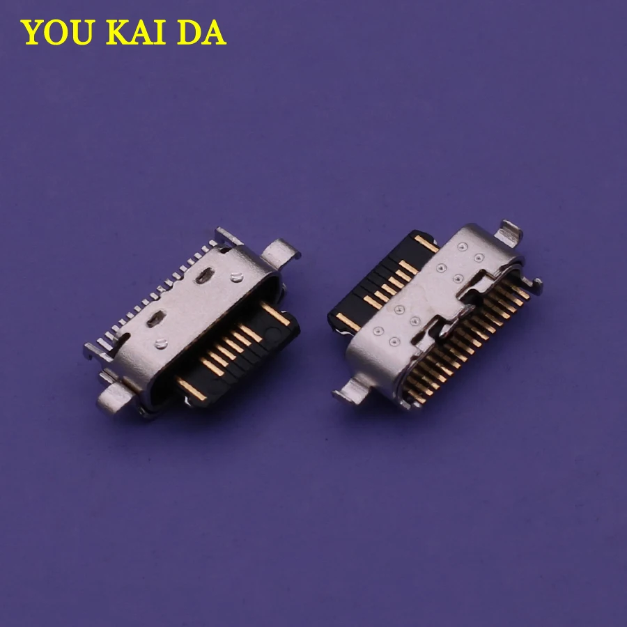 USB Charger Charging Dock Port Connector Type-C Plug, 10-50 Pack