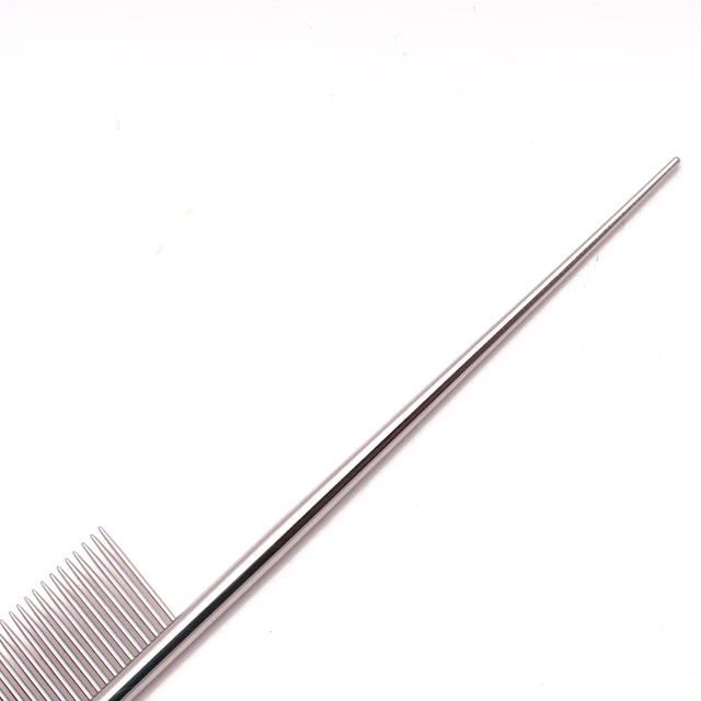 Cat Grooming Comb Pet Groomer For Dog Stainless/Copper Groomer Pets Combs Hairbrush Cat Dog Grooming Combs Dog Hair Care C7801 3