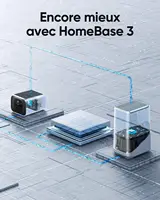 Caméra de sécurité solaire sans fil eufy security S220 SoloCam, caméra extérieure, alimentation continue, résolution 2K, sans fil 6