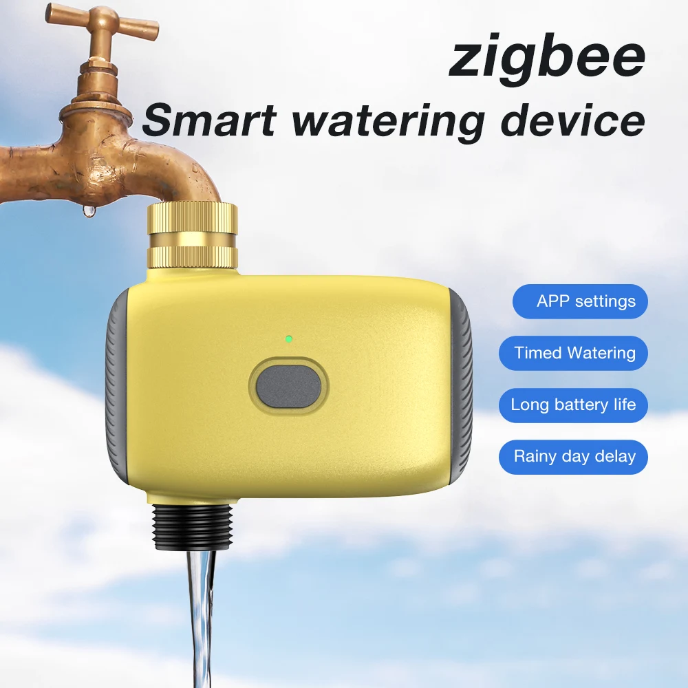 Tuya Smart Zigbee Digital Water Timer Automatic Drip Irrigation Controller