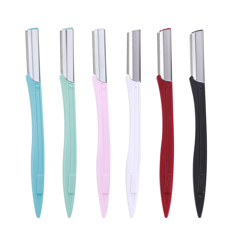 Eyebrow Razor Eyebrow Trimmer Hair Remover Set 1Pcs Women Face Razor Trimmers Blades Shaver For Makeup Cosmetic Women eyebrow trimmer set eyebrow razor set eyebrow trimmer blade eyebrow razor hair remover eyebrow trimmer face shaver facial hair remover hair shaver