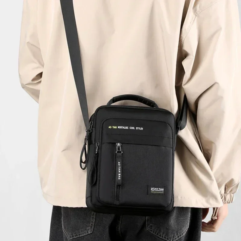 

2023 High Quality Men's Handbags Oxford Bag for Man Male Cross Body Shoulder Messenger Bags Men's Casual Bussiness Handbags