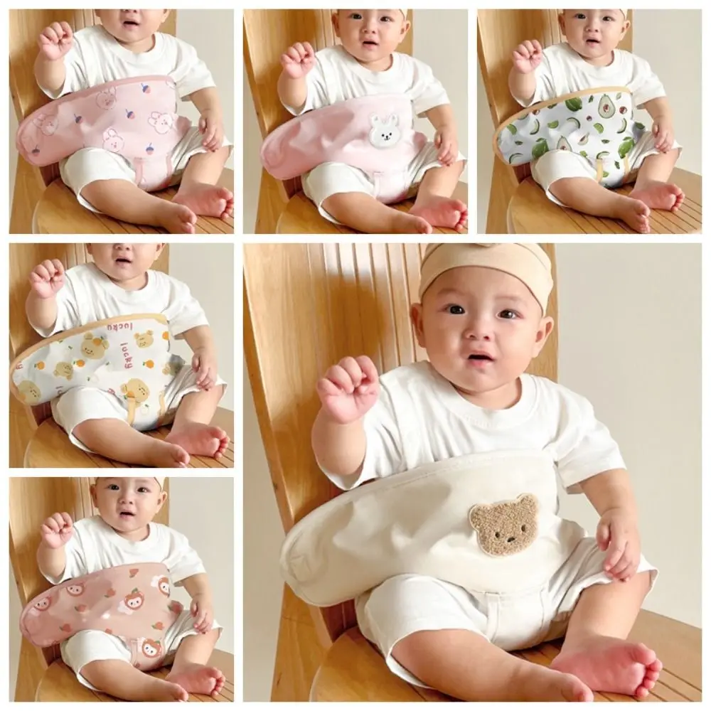 Cartoon Baby Seat Strap Bear Safety Stroller Fixed Belt Dining Chair Straps Multifunctional Feeding Chair Safety Belt Kid