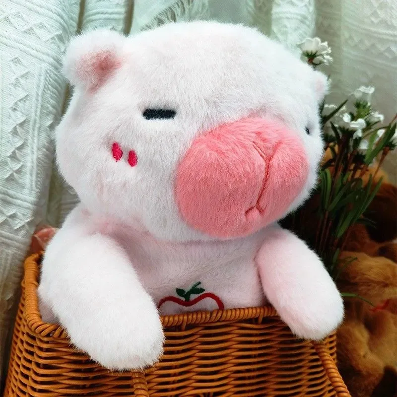 Baby Capybara Breathing Plush Toy Stuffed Creative Into Animals Transform Breathing Donkey Sleeping Doll for Kid Birthday Gift