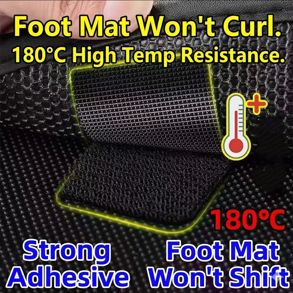 10PCS 범용 자동차 바닥 매트 테이프 카펫 테이프 자체 접착 바닥 매트 고정 스티커 패스너 클립 고정 홀더 그립