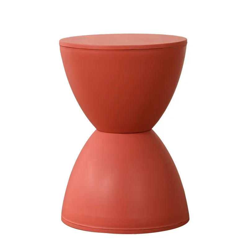 

Nordic Prince Stool Changing Shoes Bathroom Fitting Stool Plastic Stool Leisure Home Modern Simple Round