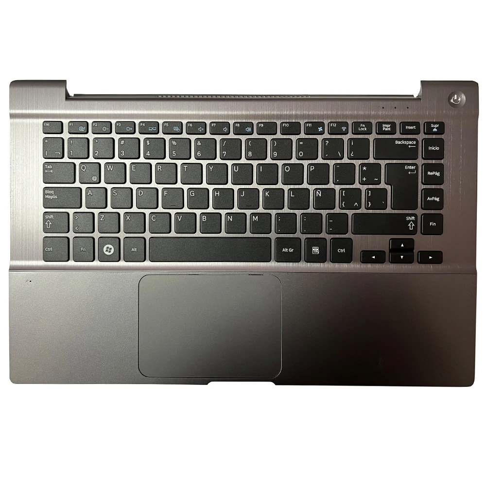 Teclado Latino Brasil para Samsung Np700z4a Np700z4ah Np700z4b 700z4a 700z4b 700z4c com Capa Superior Palmrest Ba7503358k Novo - Imagem 2