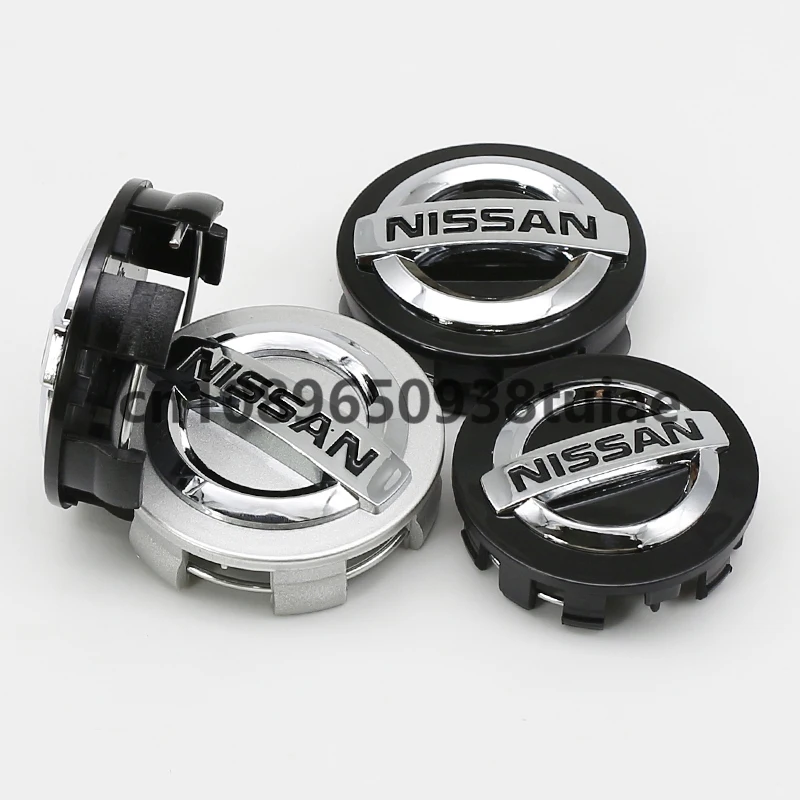 Wheel Hub Covers Wheel Hub Caps 4Pcs 54/60mm Original Car Wheel Center Hub Caps Covers Hubcap For Nissan Nismo Tiida Teana GTR 350Z 370Z 240SX Juke Note Versa