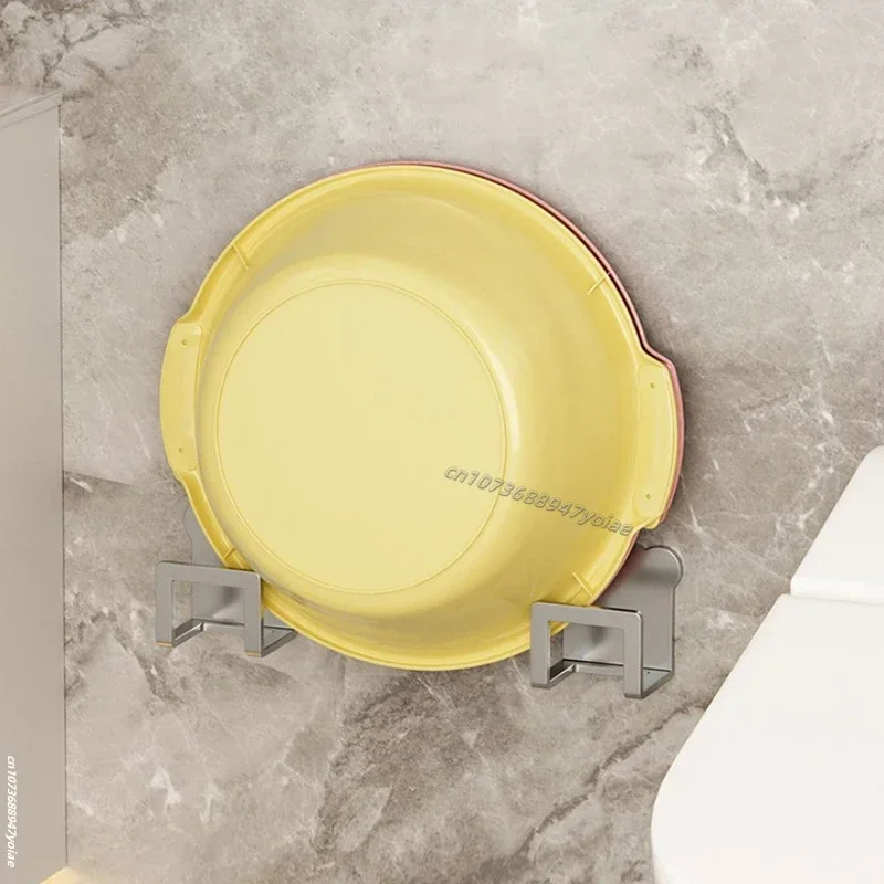 Kitchen Storage Rack Stainless Steel Sink Sponges Holder Self Adhesive Drain Drying Rack Wall Hooks Accessories