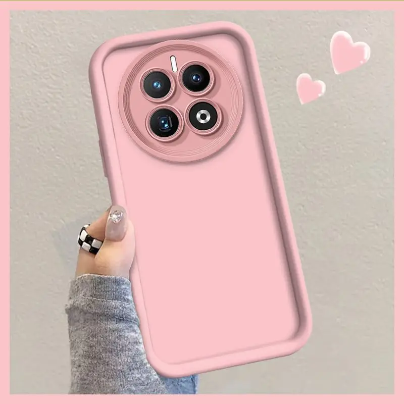 Luxury Soft Matte Silicone Back Cover Phone Case