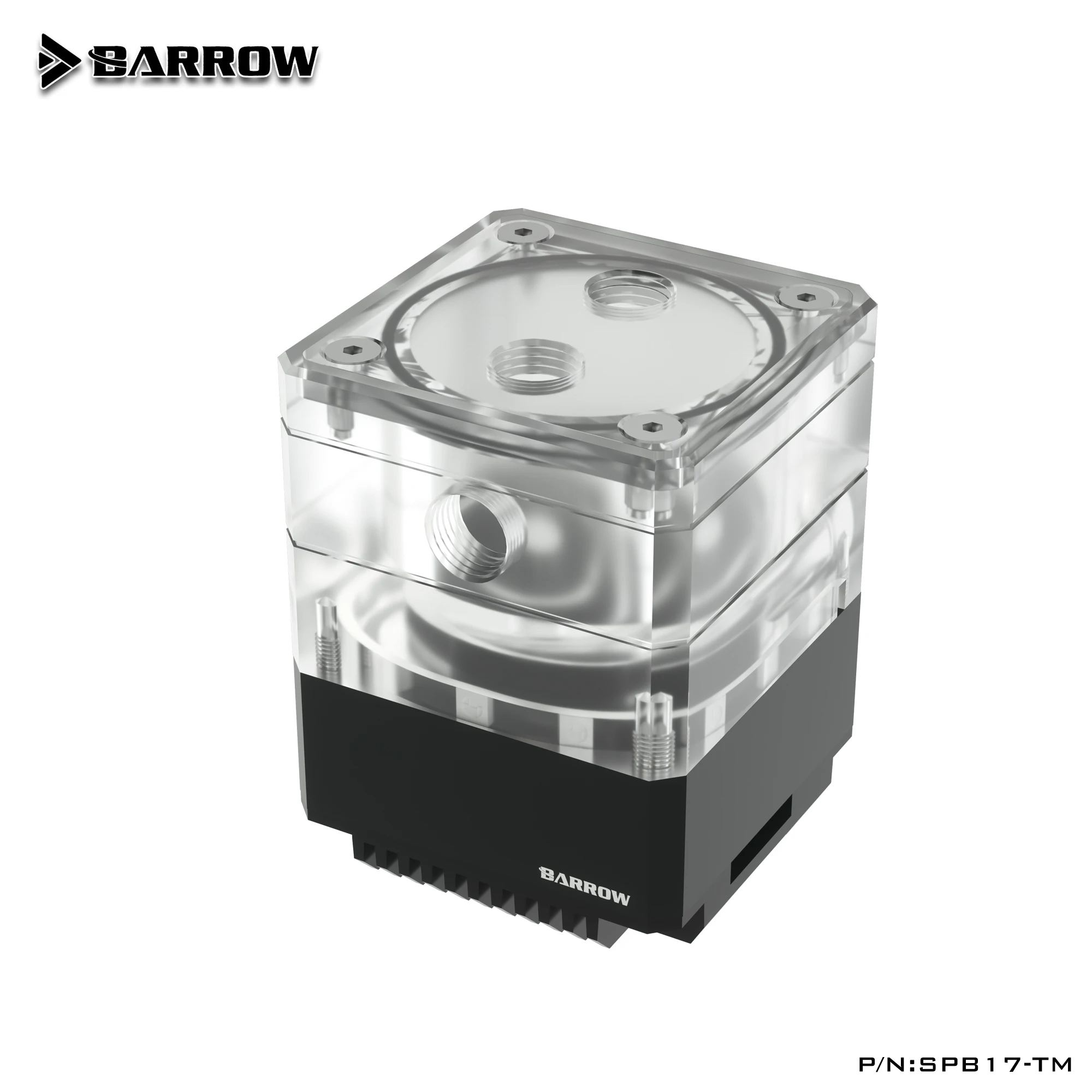 barrow pwm mini bomba caixa integrada rgb bomba para itx chassis