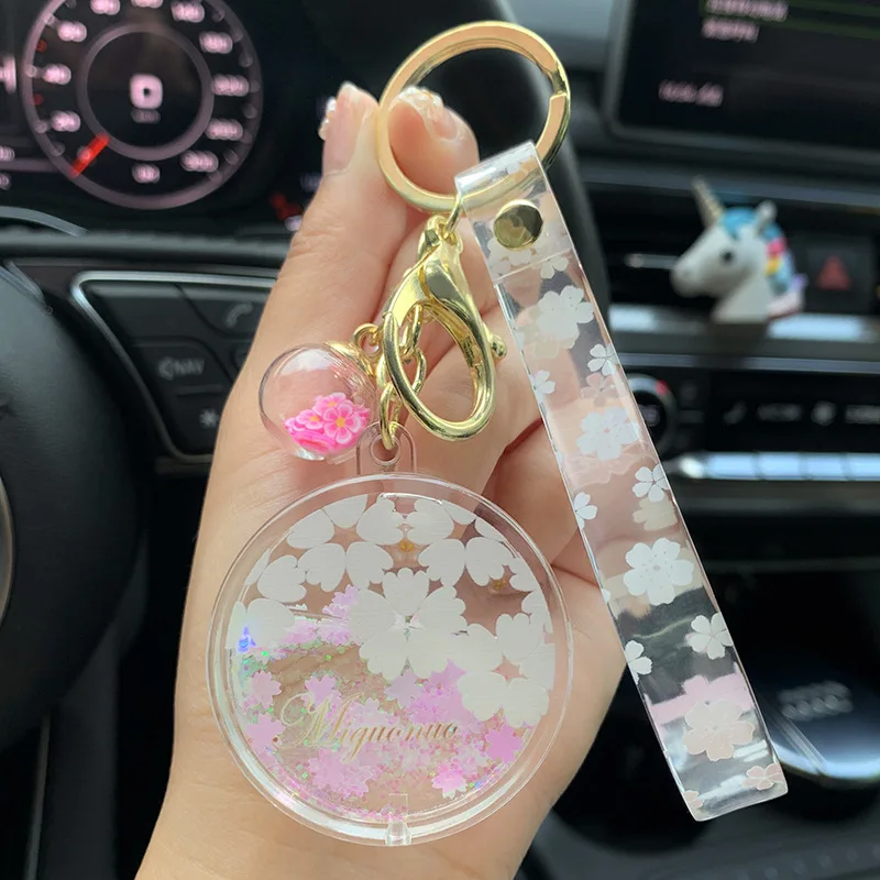 Car Keychain Accessories, Keychains Kawaii Sakura