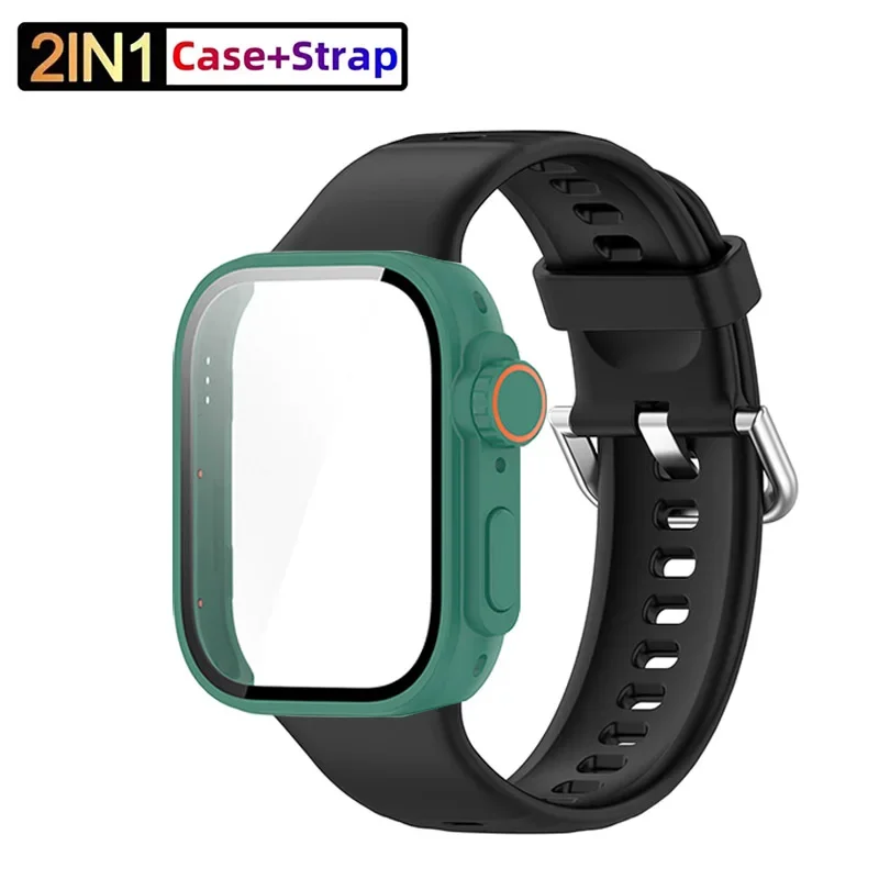 Premium Silicone Strap with Ultra2 Case and Screen Protector