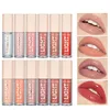 Women 12 Colors Long-Lasting Mirror Glitter Lip Gloss Liquid Lip Care Tinting Balm Waterproof Lipstick Makeup Toiletry Lipgloss