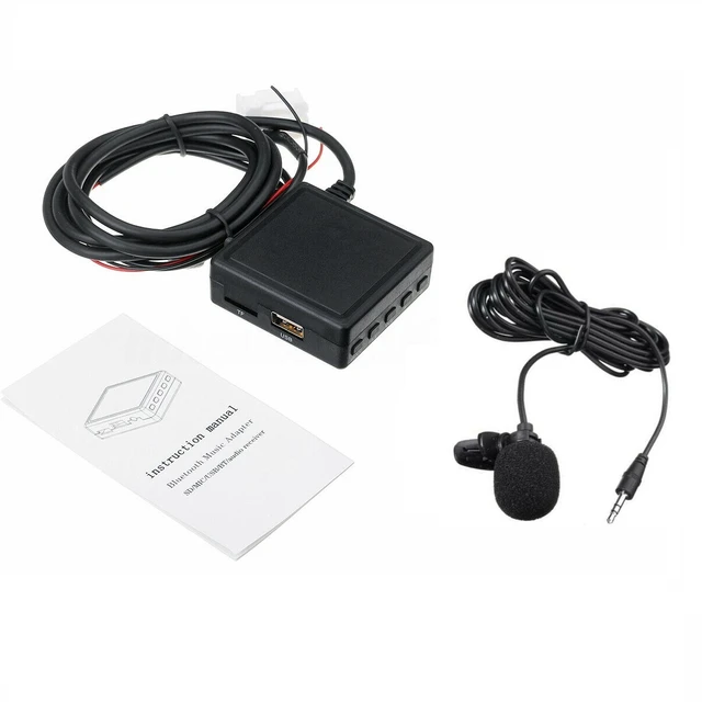Bluetooth 5.0 Audio Cable Adapter MIC For Mercedes-Benz W169 W245