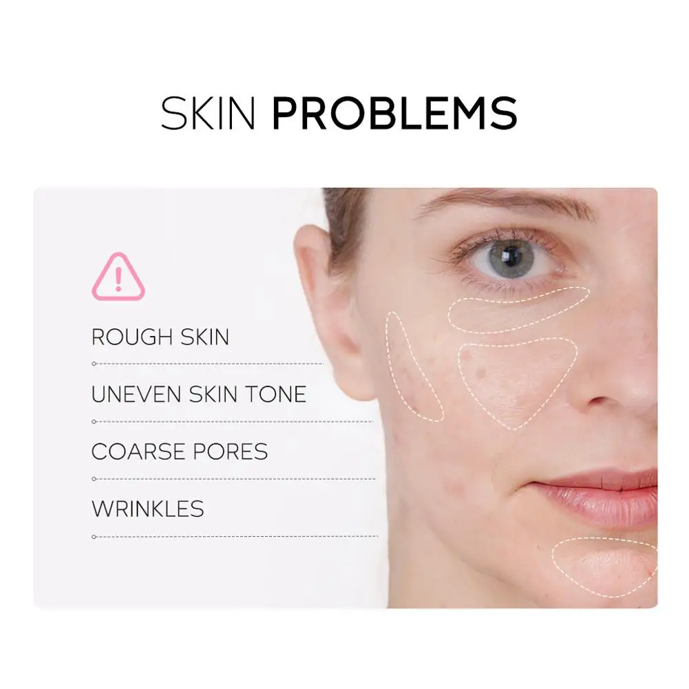Sakura Skin Care Set - Cleanser Serum Eye Cream Facial Cream  Sunscreen Travel Kit for Women