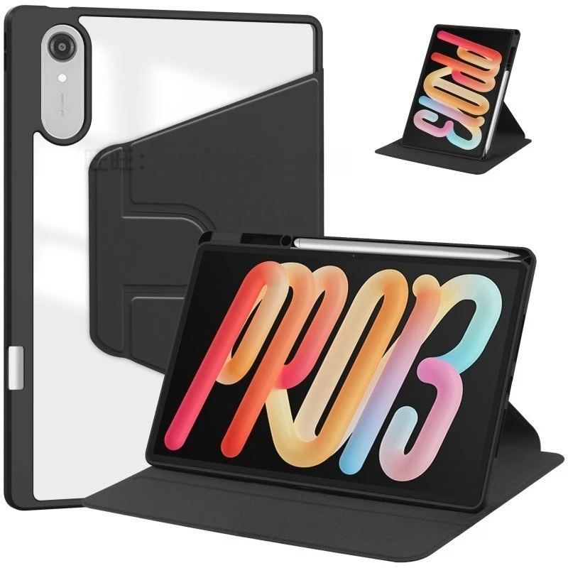 360° Rotating Acrylic Back Tablet Case - 13
