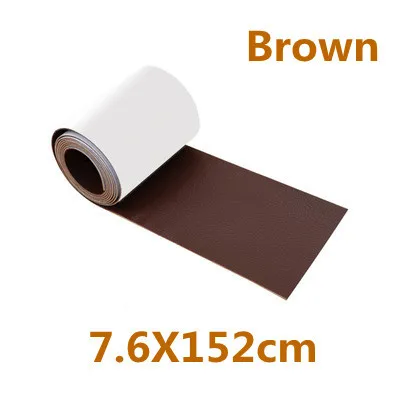 Leather Repair Patch Kit Dark Brown 3 x 60 inch Leather Repair